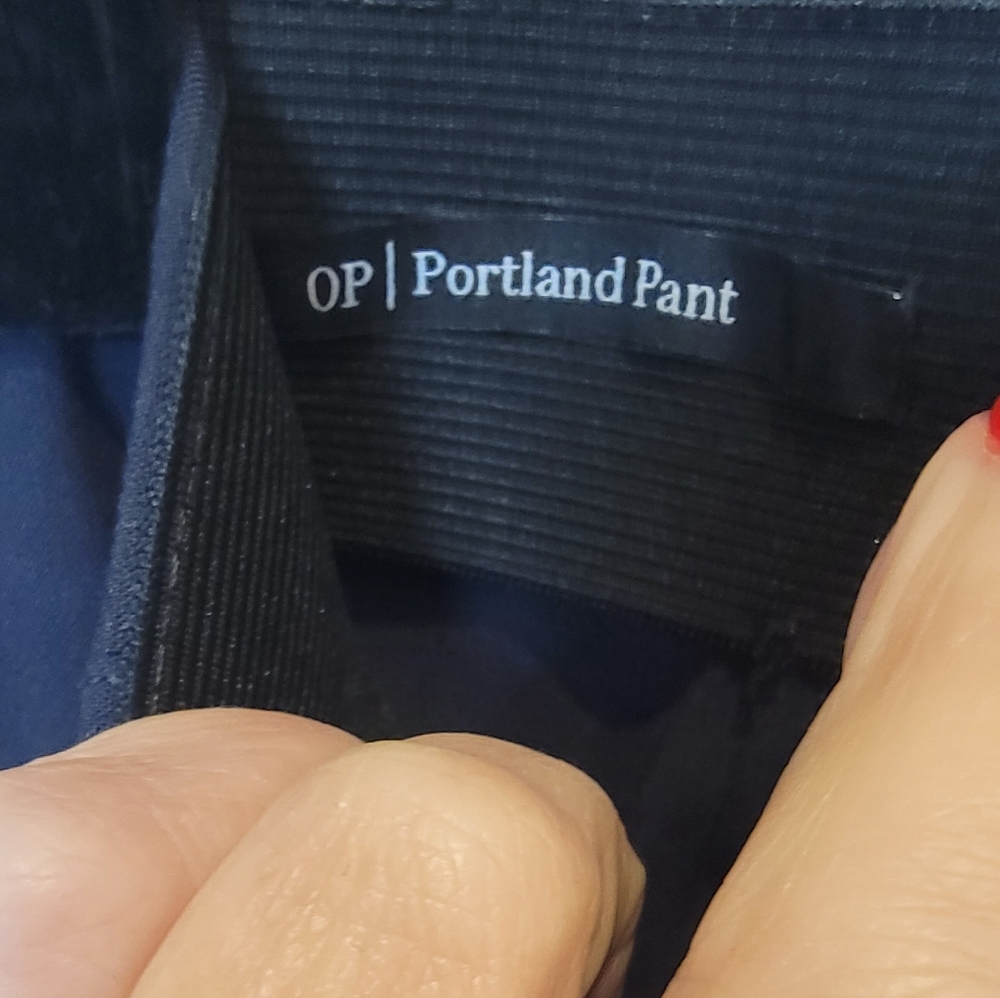 New With Tags Talbots Navy Blue Portland Pants Size 0P.